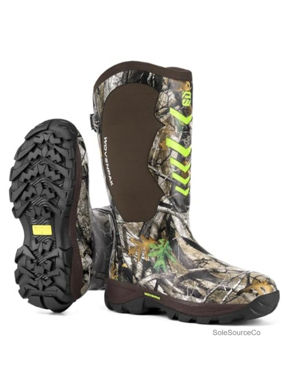 Women's Waterproof Rubber Hunting Boots with Steel Shank, 6mm Neoprene,